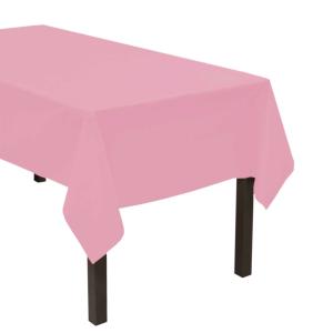 Quality Solid Color Disposable Plastic Tablecloths , Heavy Duty Disposable Table Covers wholesale