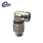OEM Hydraulic Carbon Steel 90 Degree Elbow Pipe Joint Customized for Pressure