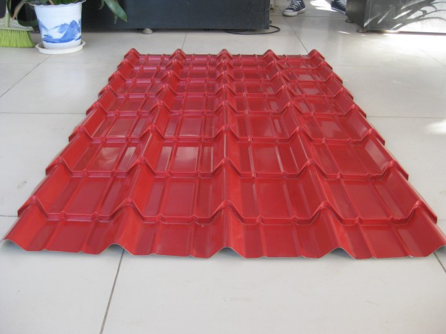 820 Hot Sale Iron Sheet Glazed Roof Making Machine for Building Material