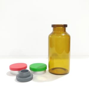Quality ISO9001 Silver Aluminum Plastic Cap 28mm Aluminium Flip Off Seals wholesale
