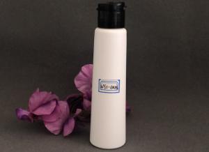 Quality Gynecological Lotion Hdpe Plastic Containers 100ml With Black Flip wholesale