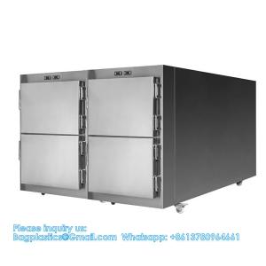 Quality CE Approved 4 Rooms Dead Body Refrigerator Mortuary Body Mortuary Chamber Manufacture wholesale