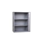 Office furniture metal Vertical Double steel roller shutter door storage cabinet