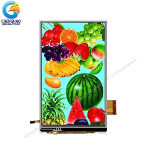Quality 5&quot; LCD Resistive Touch Screen Display Module 480x854 dots 400nits Backlight wholesale