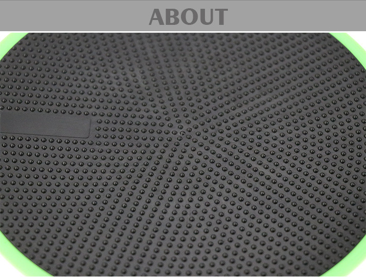 Eco Friendly Customized Exercise Yoga Fitness Exercise Round Mat Gym Training Sliding Discs