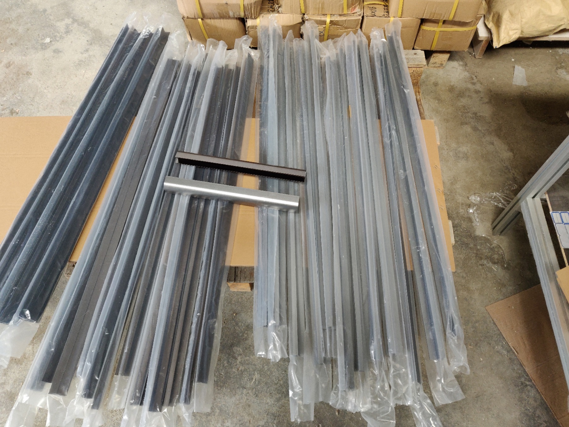 60X90X50cm LED Wall Mounted Aluminum Display Shelf