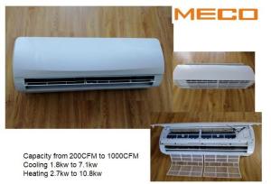 Quality 500CFM 4.5kw High Wall Fan Coil Unit With Motorized Valve Optional Energy Saving wholesale