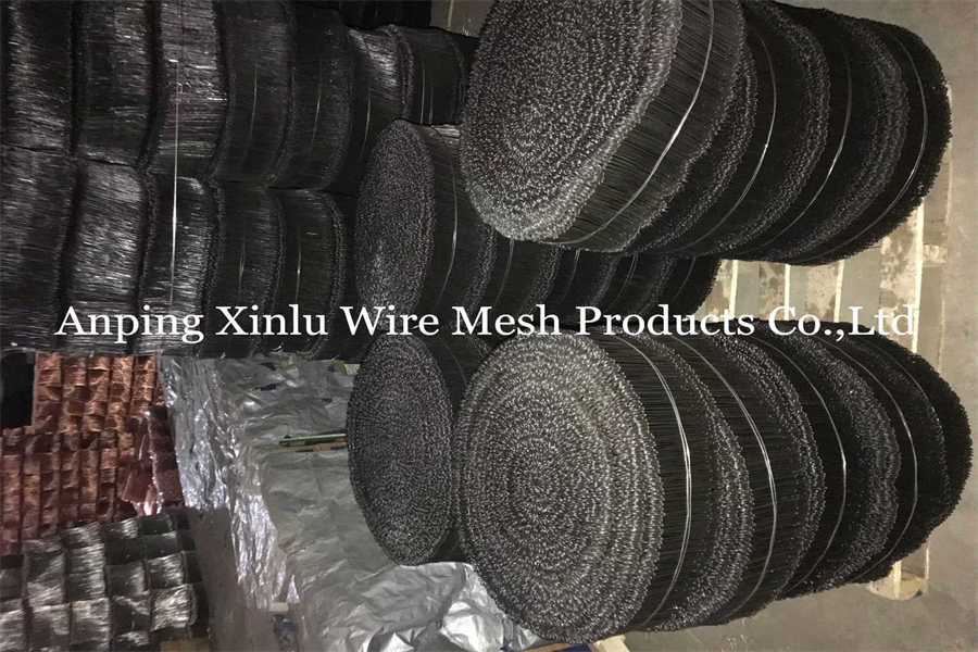 Black Annealed Bar Tie Wire Double Loop Binding Wire 1.0mm Diameter 200mm Length for Industrial Use 20% Elongation Rate