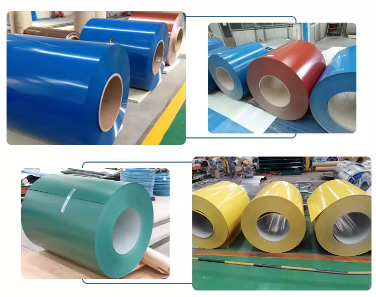 DX51D Z275-Z600 PPGI Steel Coil 0.12mm - 2.0mm Thickness Hot Dipped Galvanized Steel 0