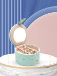 Round Jewelry Storage Display Portable Jewelry Cases For Shows