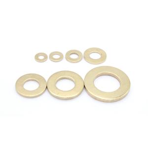 Quality Good BIG Brass Flat Washers with 100% Inspection and DIN Standard Standards wholesale
