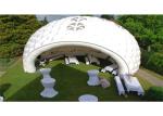 Dome Inflatable Event Tent White Color 9 Meters Diameter PVC 0.55mm Tarpaulin
