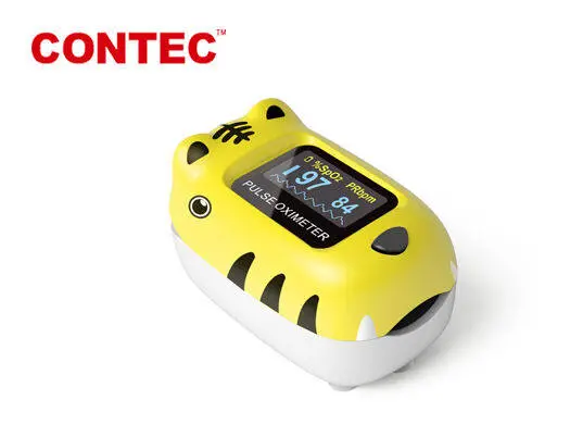 Child Digital Pulse Oximeter Plastic Color Screen Cute Design