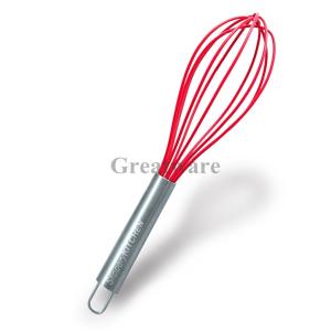 Quality Silicone Coated Wire Egg Whisk with Stainless Steel Handles wholesale