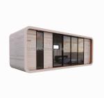 Modified Shipping Container 20ft Luxury Prefab Wooden House with Kitchen