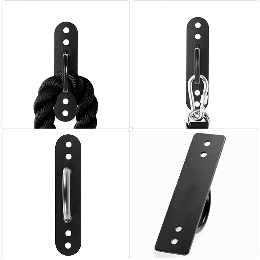 300 kg Load Capacity Carbon Steel Bicycle Wall Anchor for Battle Rope/Resistance Bands