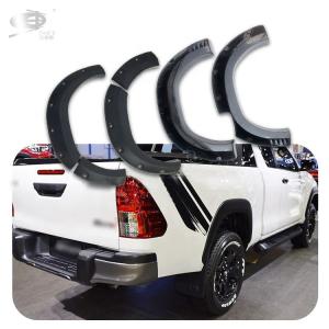 Quality Simple ODM Car Fender Flares Double Cab Pocket Style For Toyota Revo 2015-2018 wholesale