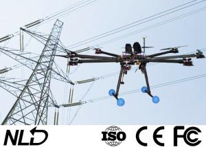 Quality 8 Rotors 1.5km 8KG Industrial Grade Drone For Transmission Line Construction wholesale