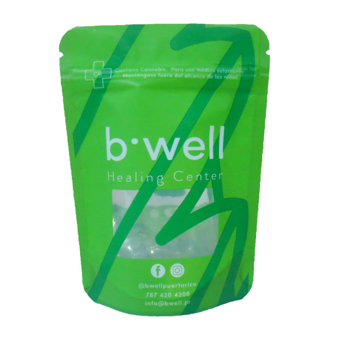 Matte effect & Large capacity food grade plastic aluminum foil zipper packaging bags for food/Tea