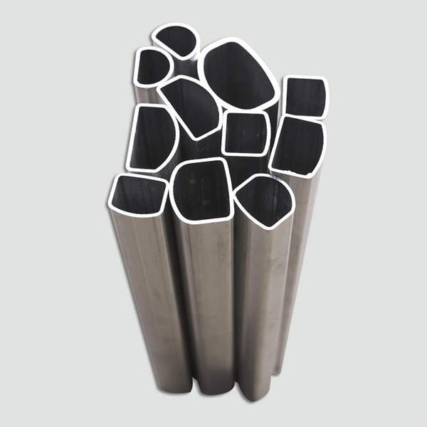 Cheap Hexagon Shaped Steel Pipe Tube Oval Triangle Section Slightly Oiled for sale