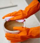 Waterproof Durable Latex Kitchen Rubber Gloves Reused Household Gloves