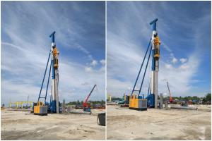 Quality High Efficiency Hammer Piling Machine For Engineering Foundation Piling wholesale