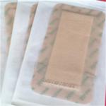 OEM Border Silicone Foam Wound Dressing 10*20mm Sterilization Absorption