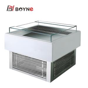 Quality Commercial Open Drawer Type Chocolate Cake Display Cabinet with stainless steel material with painting wholesale