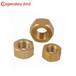 High Quality Brass Yellow Copper Hex Nut /Hexagon Nut DIN934