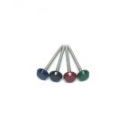 Annular Ring Shank Plastic Roofing Nails 50MM Polished SS316
