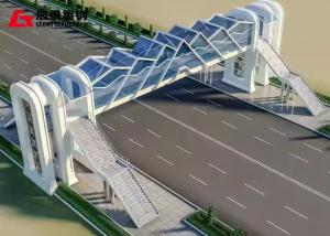 Quality Prefabricated Frame Bridge Steel StructureTruss Pedestrian Bridge wholesale