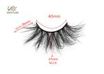 Natural Black Color Fluffy 27MM 5D Volume Lashes