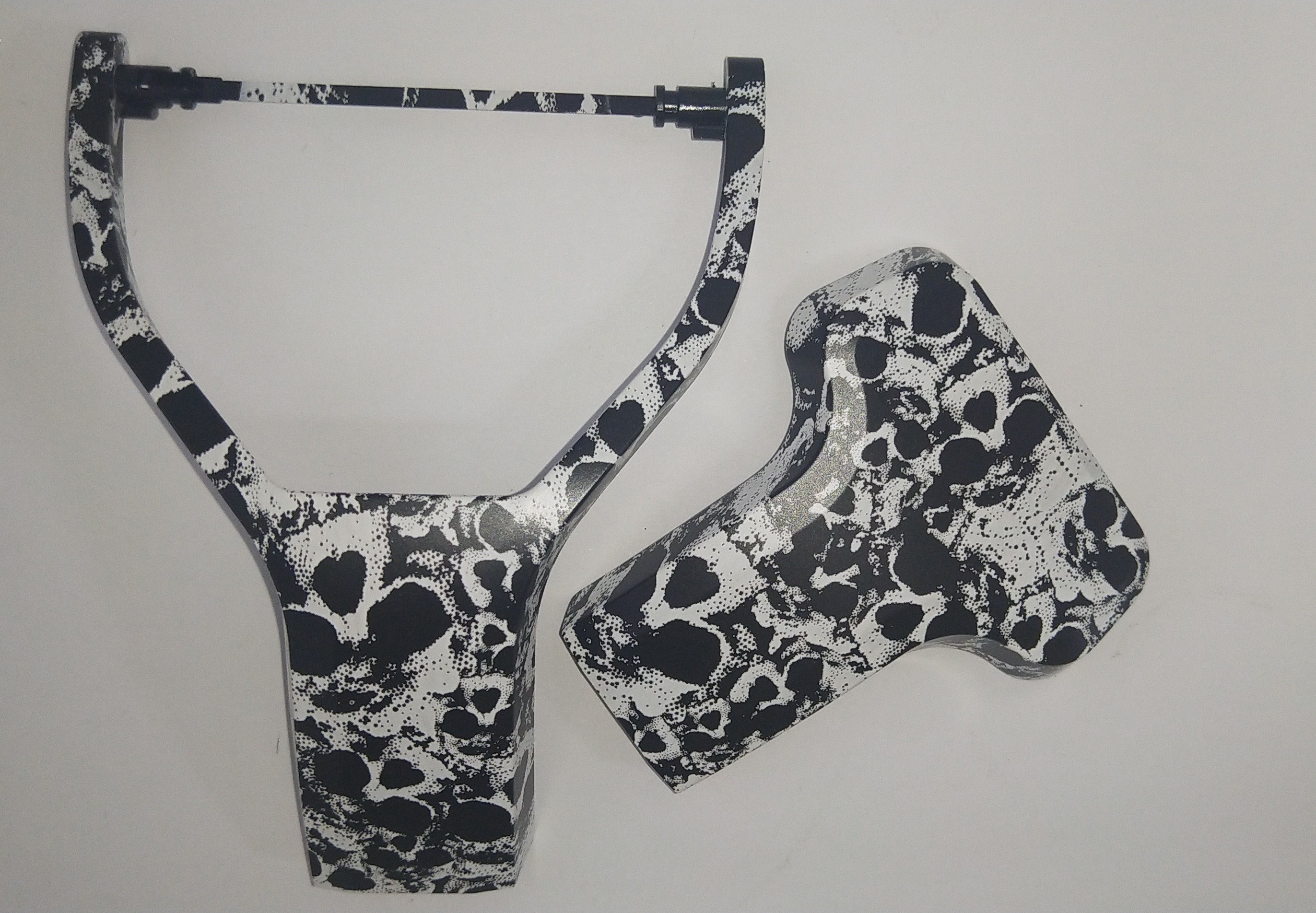 Hydrographics Transfer Printing Plastic Injection Molded Parts OEM