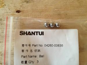 Quality Liugong 04260-00635 Steel ball 0.1kg high precision cnc machining for Bulldozer Spare Parts wholesale