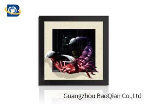 Quality PVC / MDP Frame 3D 5D Pictures Different Animal Patterns Wall Decoration wholesale