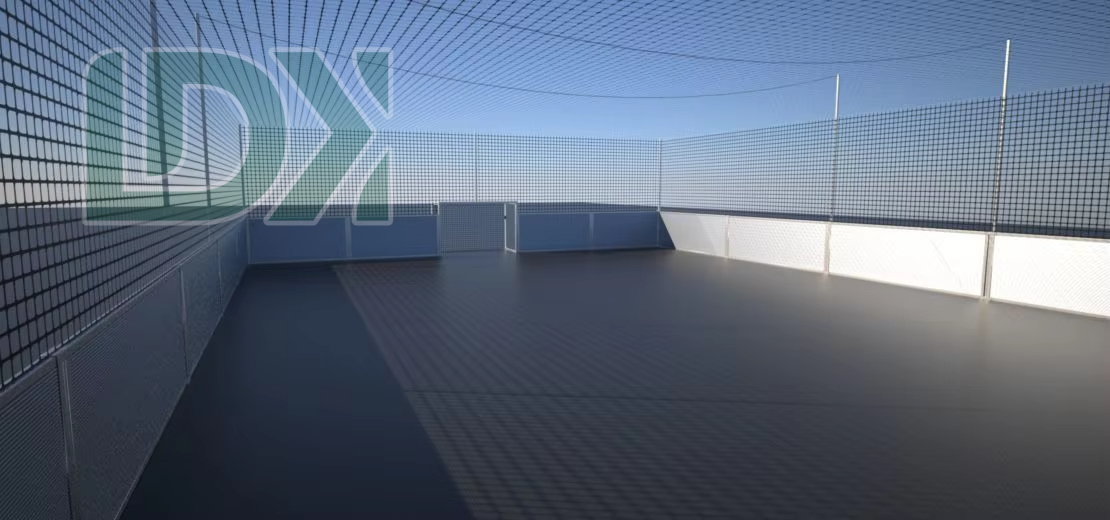 Daily Training Soccer Panna Cage High Strength Soft Mesh Street Football Cage