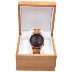 Boyear Fashion Wholesale OEM Handcrafted Waterproof Men Bamboo Wood Watch,Wooden