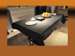 3Ply Paper Solid Color Tablecloth , OEM Disposable Paper Table Cloths