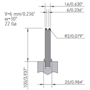 Quality Press Brake Wila 1v Die Bending Dies For Bending sheet metal wholesale