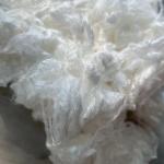 100% Viscose Cellulose Fiber Staple White Color Highly Absorbent