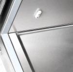 Removable 220V SS Fridge Freezer , Soundless 4 Door Refrigerator Freezer