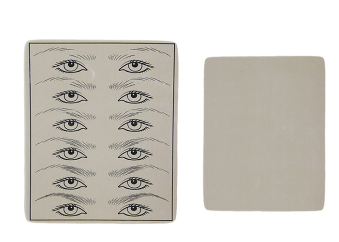 15 x 20 x 0.03 Cm Permanent Makeup Practice Skin Can Double Side Use Practice Skin