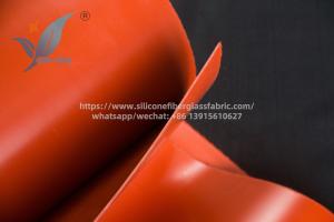 Quality 1.5mm Double Sided Silicone Fabric For Duct Connectors wholesale