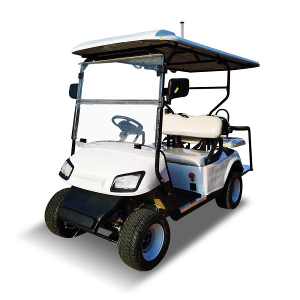 30 km/h 4 KW AC Motor Acid Battery Powered 4 Seater Golf Cart High End Golf Cart