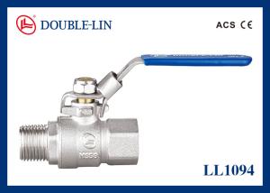 Quality Stainless Steel Handle 2&quot; Male X Female Brass Ball Valves wholesale