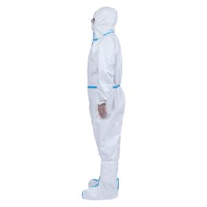 Quality Common Isolation Disposable Protective Suit For Hospital Unisex Blue Color wholesale