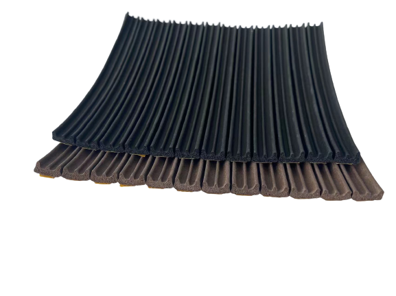 EPDM Rubber Seal D Shaped Foam Strip for Sound Insulation and Water Proof 19*23 mm