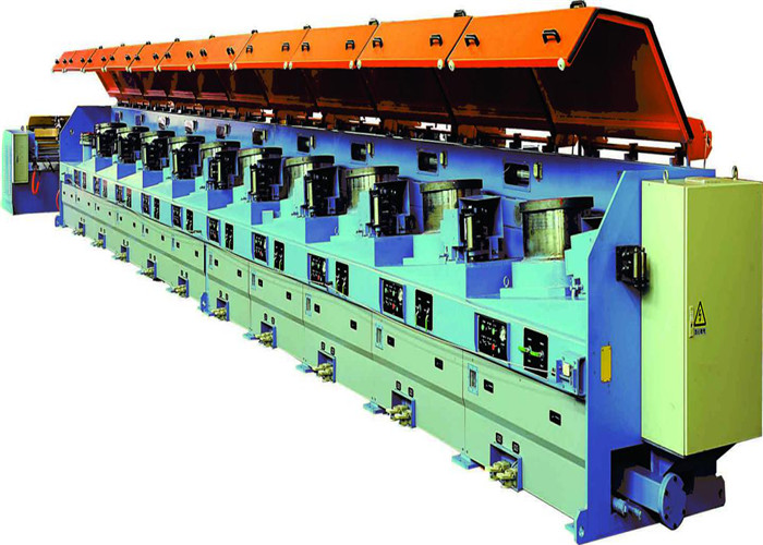 ISO 9001 Full-Automatic Straight Line Type Wire Drawing Machine