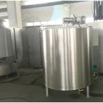 500L Electric heating pipes double jacketed chocolate melting tank