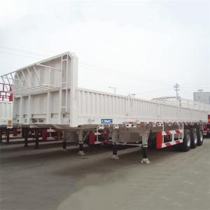 Quality 40ft Container CIMC 3 Axle 60T High Side Trailer wholesale